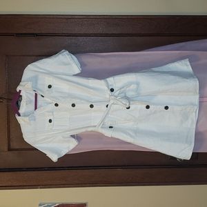 Cato White Linen type dress, BNWT